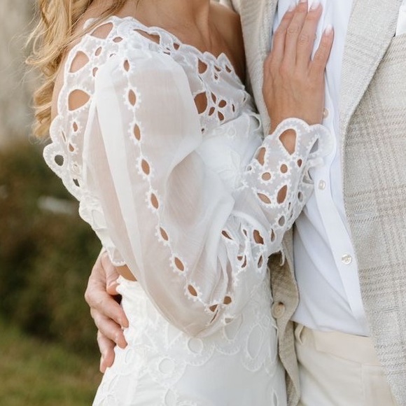 Ba&Sh Set - Vesper Top & Vadja Eyelet Maxi Skirt - Picture 5 of 8